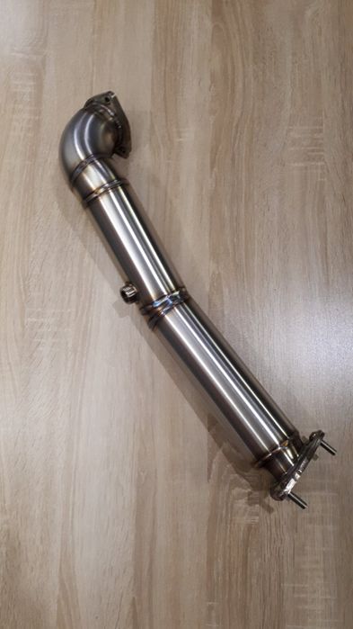 Даунпайп AUDI A6 C6 2.7, 3.0 TDI Downpipe Ауди HEAT SHIELD