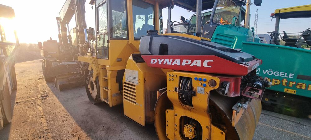 DYNAPAC CC 232HF walec TVz koszem nóż bęben dzielony stal stal