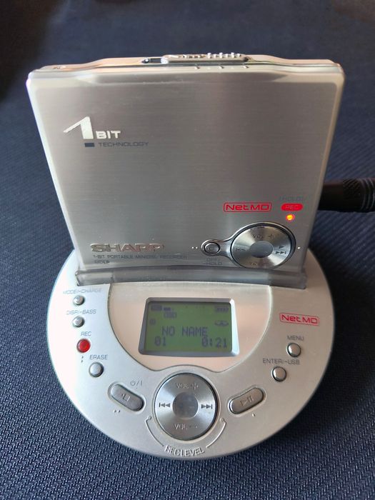 Sharp IM-DR580H(S) NetMD gravador / leitor de MiniDisc