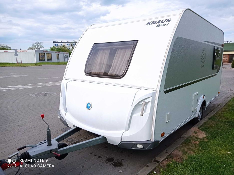 Wynajem Knaus Sport 4os Wc Ciepła woda Klima Ogrzewanie  250zł Kutno