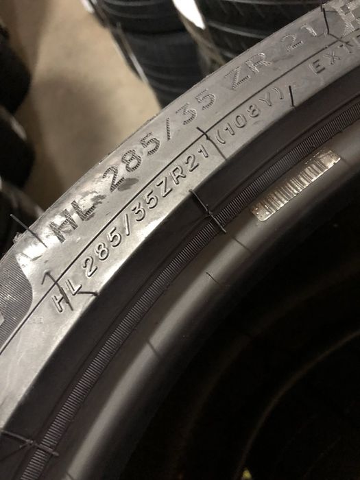 285/35/21+255/40/21 R21 Michelin Pilot Sport 4S 4шт