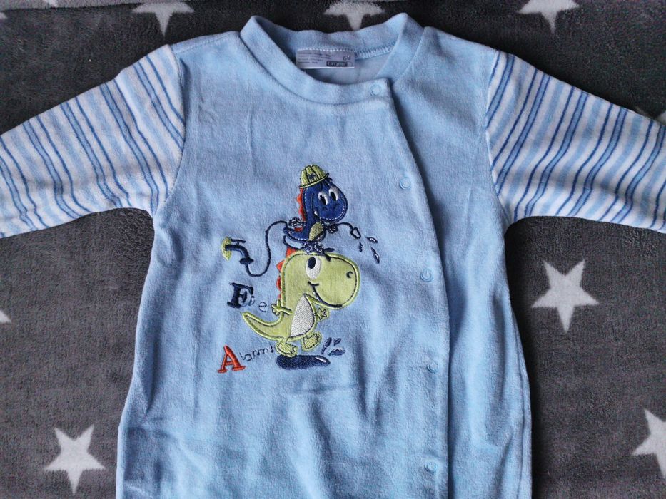 Pajac pajacyk welurowy Ergee r. 68