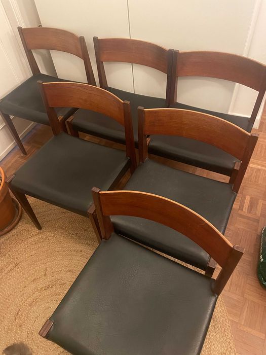 Cadeira mid-century vintage — design norueguês anos 60/70