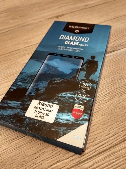 PROMOCJA Szkło folia MyScreen DIAMOND GLASS edge3D do Xiaomi Mi 11/ Mi 11 Pro