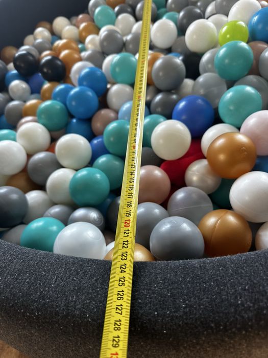 Basen z kulkami duzy srednica 130cm