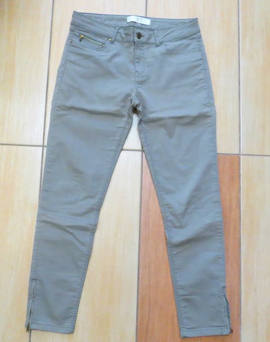 Spodnie khaki ZARA roz XL 42