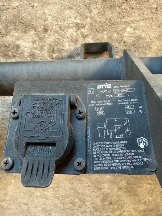 Audi Q5 8R0 800 491 A фаркоп