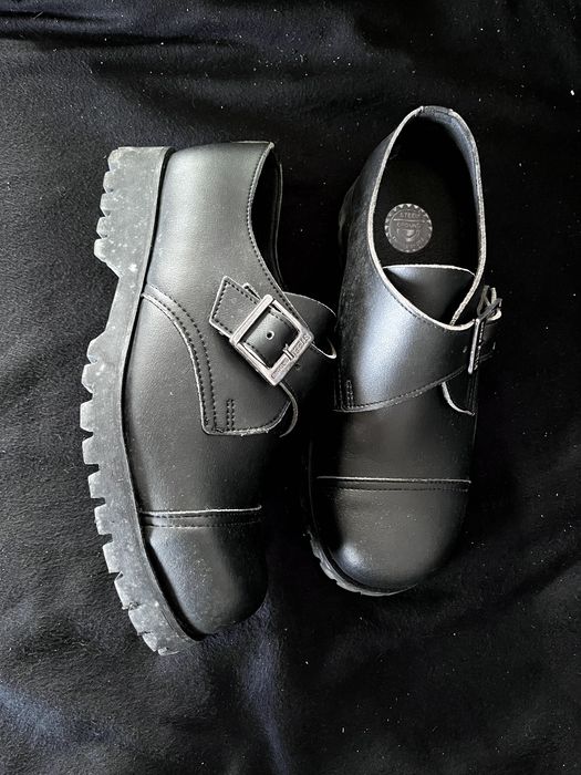 Sapatos Steelground pele Pretos (mate) 40