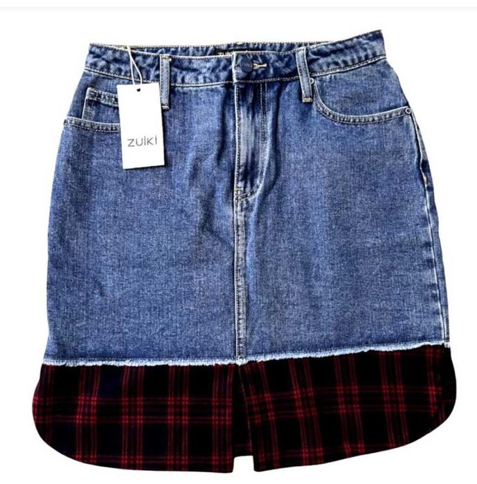Нова джинсова спідниця італійського бренду Zuiki 34 розмір