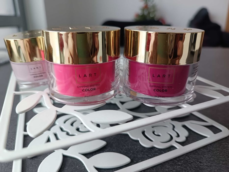 Lart Pro puder do manicure tytanowego puder tytanowy