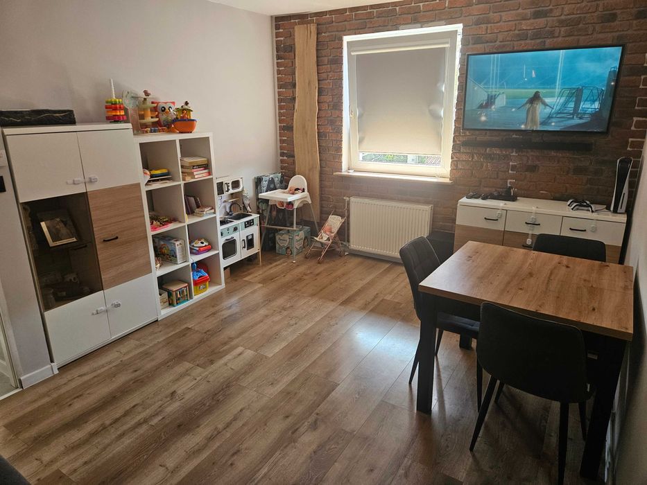 Słoneczne, bezczynszowe mieszkanie 2-pokojowe – 47,27 m²