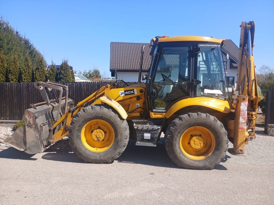 Usługi koparko ładowarka JCB 4CX