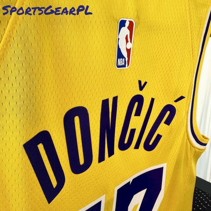 #77 Luka DONCIC NBA ICON LA Lakers Koszulka NIKE Rozmiar M / L