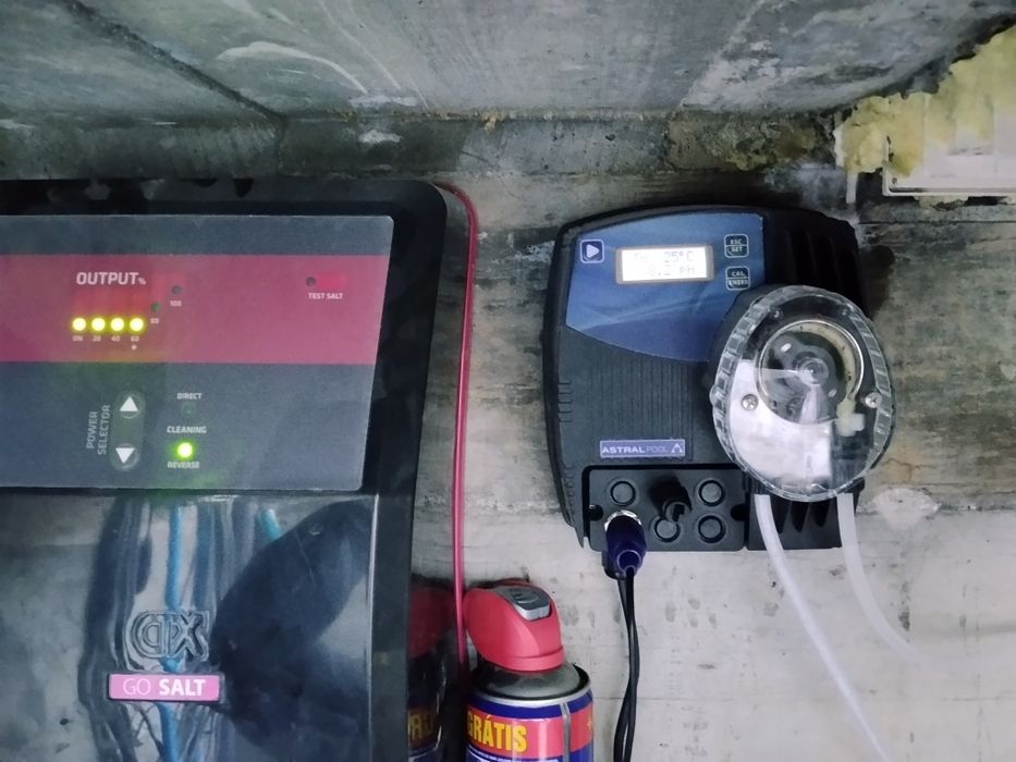 Máquina de sal como nova.
