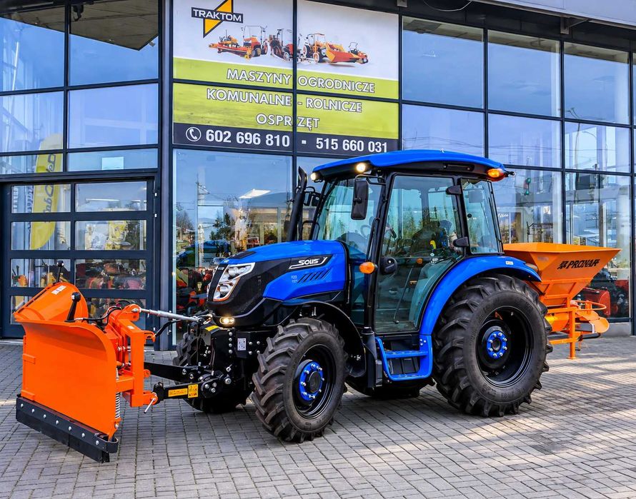 Ciągnik Rolniczy SOLIS S60 Shuttle XL AWD kabina klima gw. 5 lat