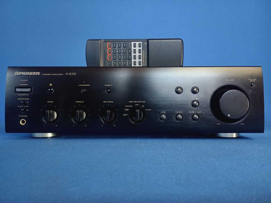 amplificador PIONEER A-502R c/comando