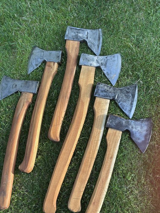 Stary niemiecki cechowany toporek