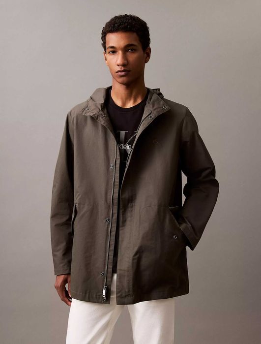 Куртка - плащ calvin klein (ck cotton lightweight coat)c америки M,L