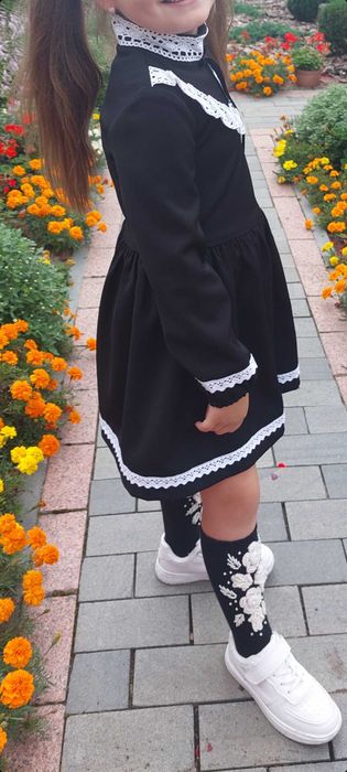 Шкільне плаття на 1 вересня дизайнерське від Marina Gin