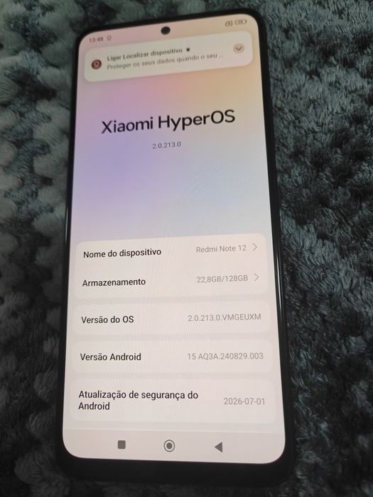 Xiaomi note 12 livre