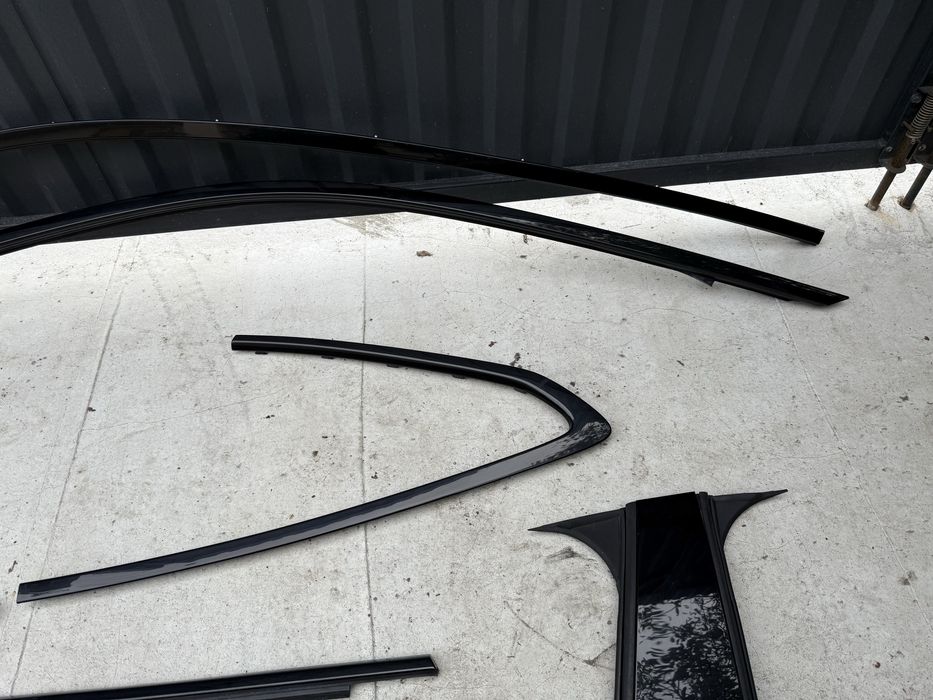 Антихром bmw 3 GT f34 shadow line m paket накладки Розборка