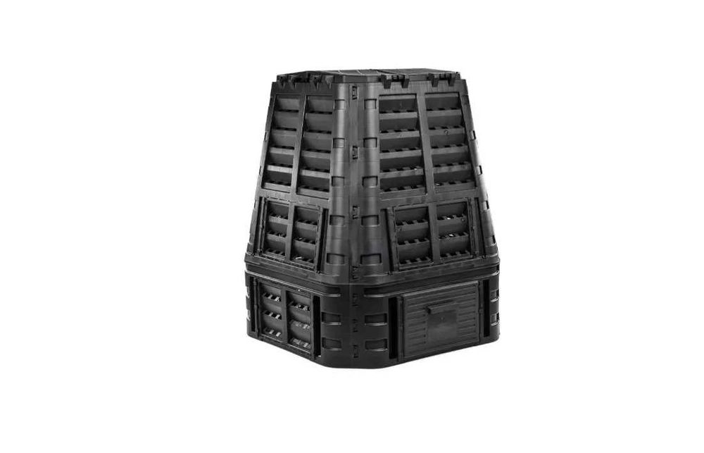 Kompostownik ogrodowy 740L ECOSMART Czarny – NOWY