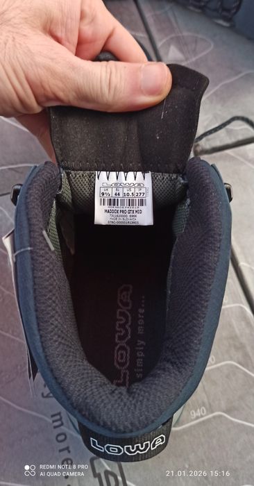 Ботинки Lowa Maddox GTX Mid 44 розмір