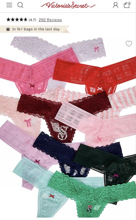 Victoria’s Secret адвент календар білизни XS, M, L