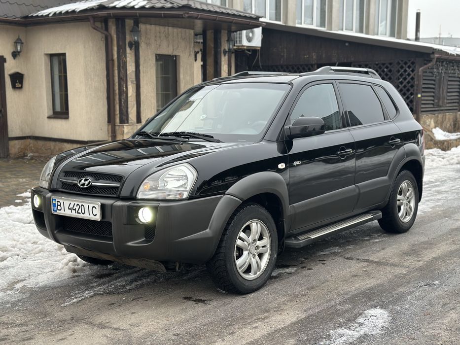 Hyundai Tucson Автомат Газ Полный привод