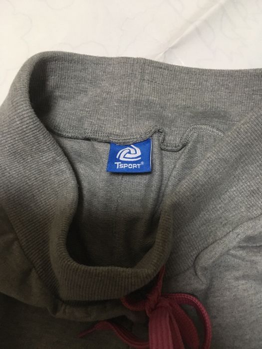 Calças desporto Tsport cinza tam 12 novas sem etiqueta
