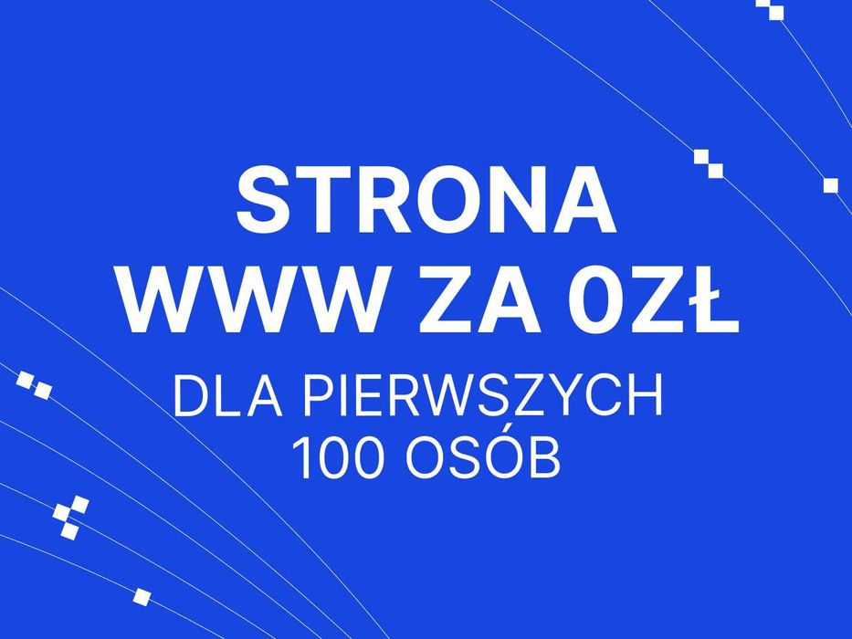 Strona internetowa - 0 zł, bez ukrytych kosztów [Program pilotażowy adSite.pro]