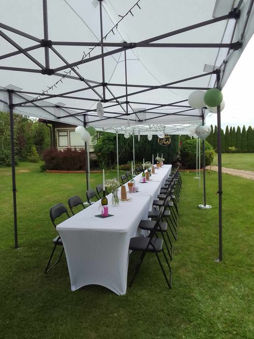 Namioty na wynajem, namioty komunijne, namioty imprezowe, meble