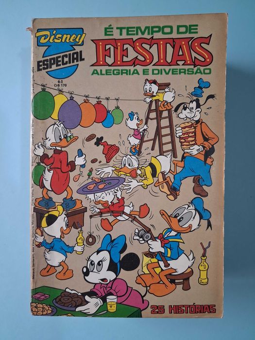 DISNEY ESPECIAL - Lote de revistas 1ª Edição Editora Abril (Brasil)