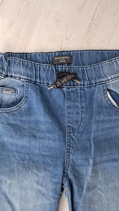 Jeansy chlopiece 152
