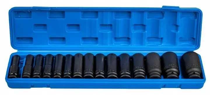 Набір ударних подовжених головок 1/2 10-32 мм.15 шт Falon-Tech FT2215