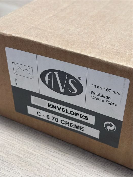 Envelopes C6 Creme