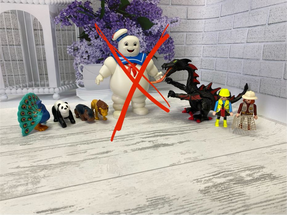 Фігурки Playmobil оригінал, плеймобіль дракон, Зефірний чоловік