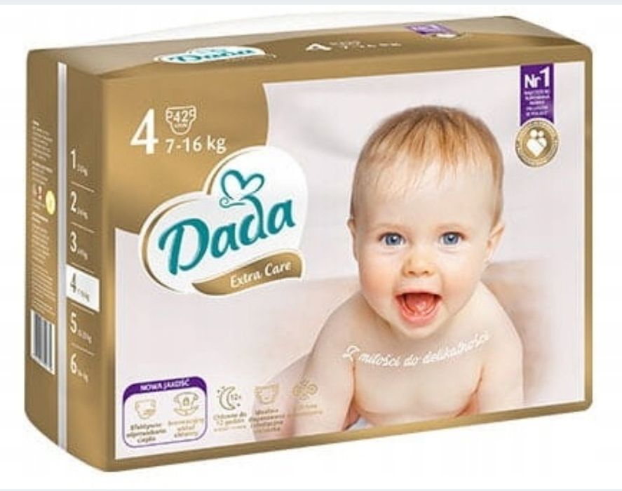 Pieluchy Dada extra care 4  2x42szt