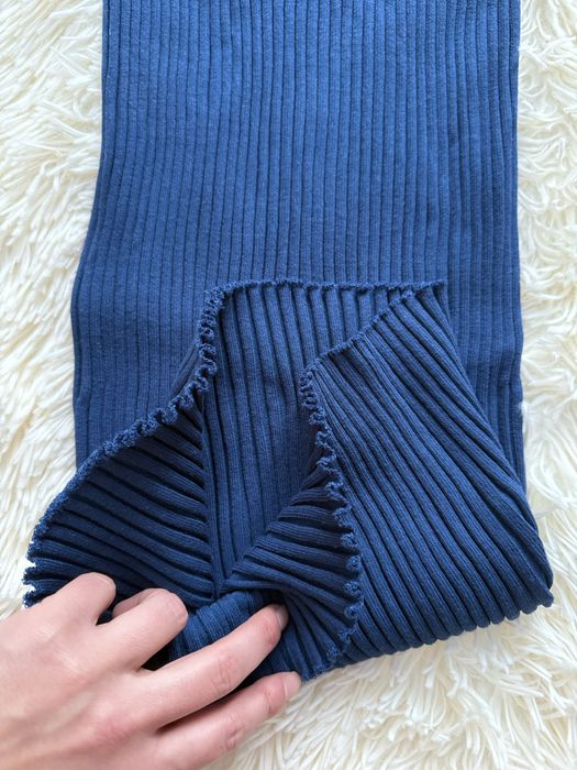 Плаття в рубчик Zara міді M-L рзмір