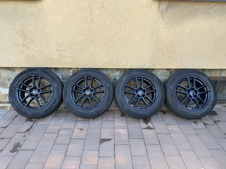 Koła zimowe Audi Q5 235/60R18 Nexen 2024r 7,3mm quattro s-line 5x112