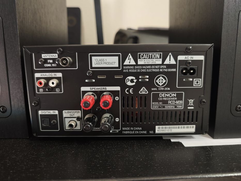 Denon RCD-M39 (Como novo)