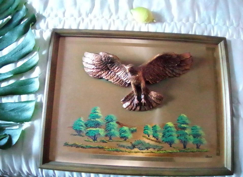 Artesanato africano - Quadros GASTONE em cobre - Animais selvagens