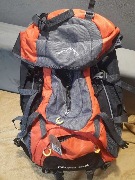 Mocny XXL Duży Plecak Turystyczny Trekkingowy 70L Męski Damski Górski
