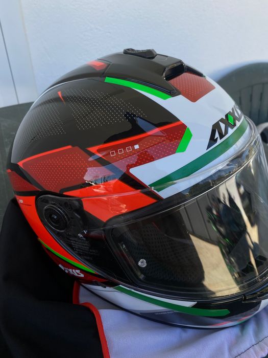 Capacete mota AXXIS