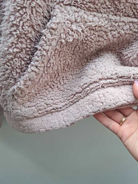 Ciepła bluza teddy z kapturem Destination | rozmiar S