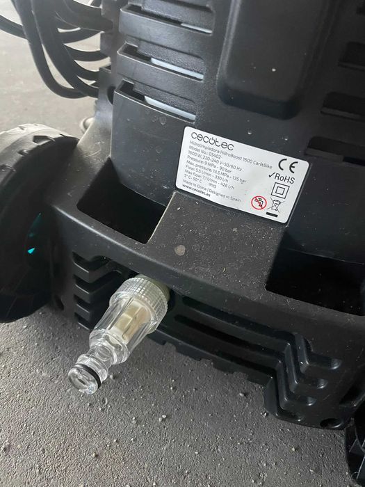 Máquina de Lavar à Pressão Cecotec HidroBoost 1600 Car&Bike (135 bar)