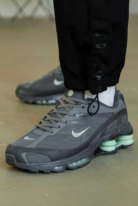 Мужские кроссовки Nike Shox Ride 2 Anthracite/Jade Horizon-Iron Grey.