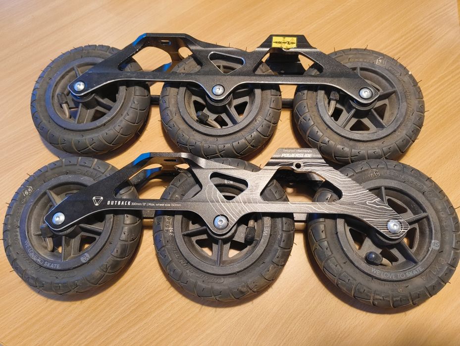 Powerslide Outback 150 mm 3x Trinity Gravel Rolki