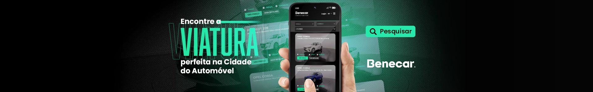 Benecar ® Cidade do Automóvel top banner