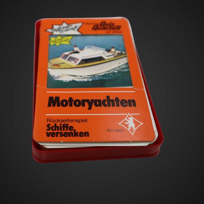 Zestaw kolekcjonerski kart Łodzie motorowe B51/110651